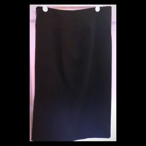 Express Black high waist pencil skirt